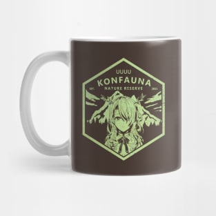 Konfauna Nature Reserve - green Mug